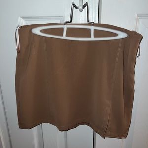 HYFVE Brown Mini Skirt
